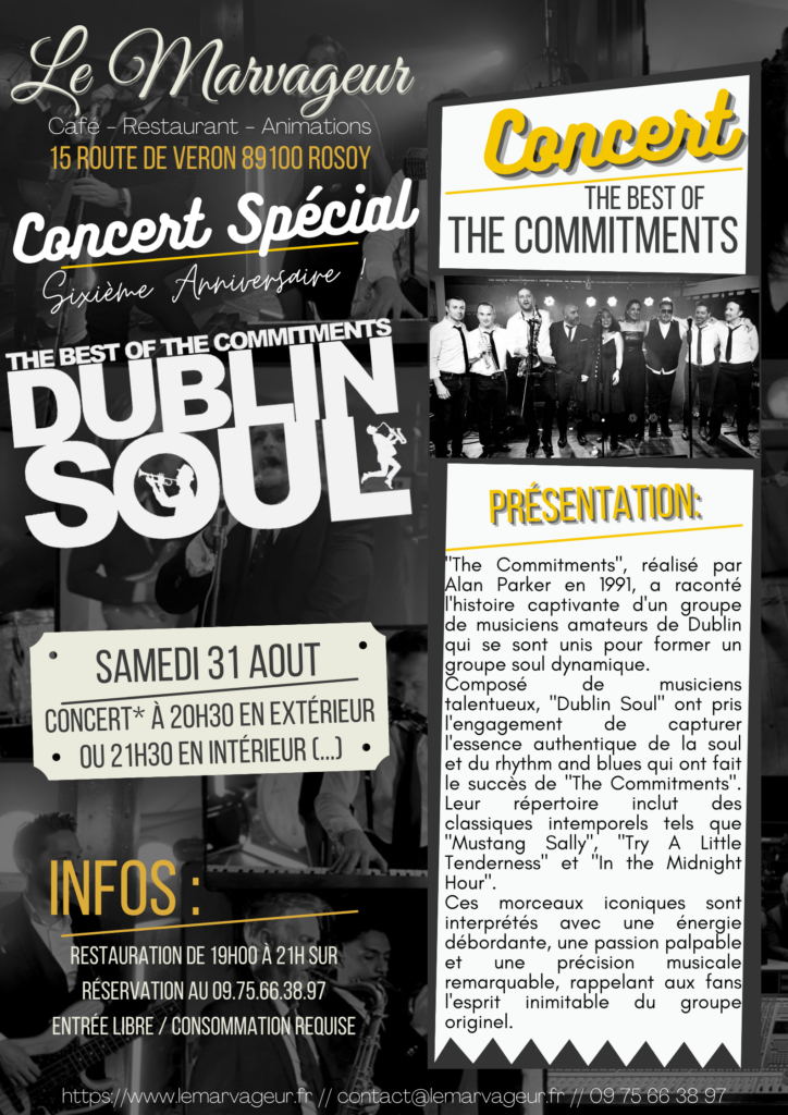 CONCERT Dublin Soul