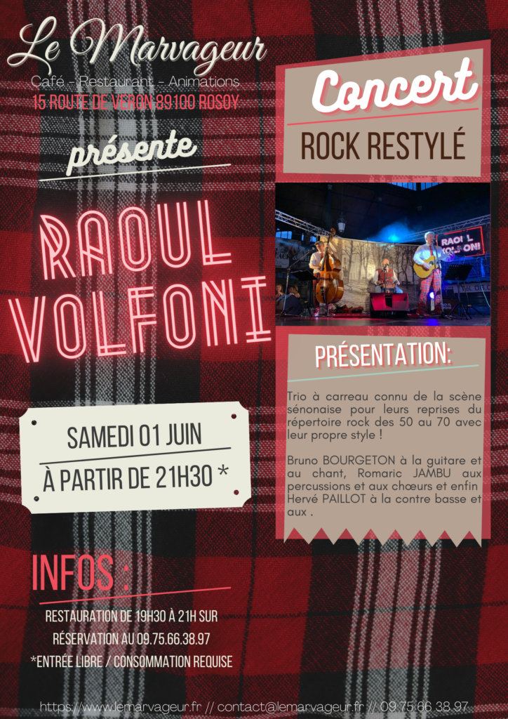 CONCERT RAOUL VOLFONI