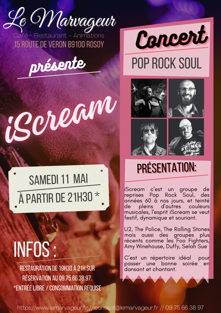 CONCERT iScream