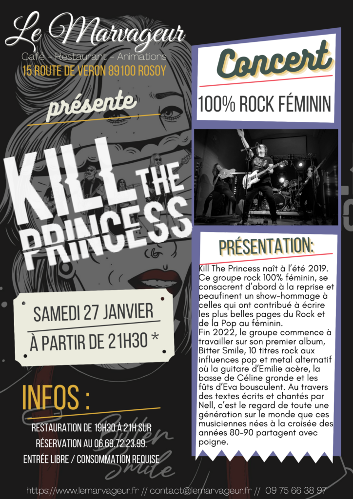 Concert Kill the princess